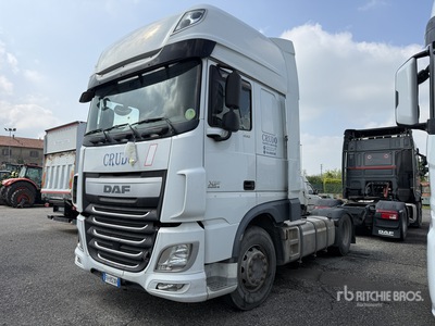 2017 DAF XF460 4x2 Tracteur routier couchette (Inoperable)