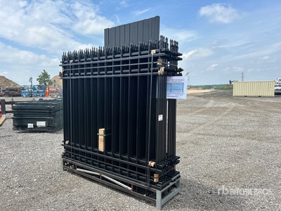 Quantity of (20) 7 ft 4 in x 6 ft 10 in Powder Coated Vallas (Unused)