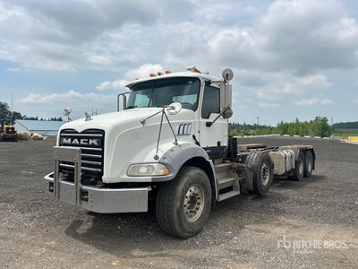 2012 Mack GU813 8x4 Cab & Chassis