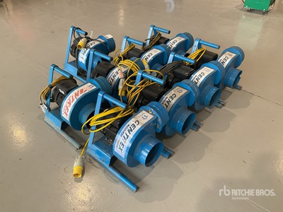 Quantity of (9) Centrex Top Tower Fume Extractor Attrezzatura industriale