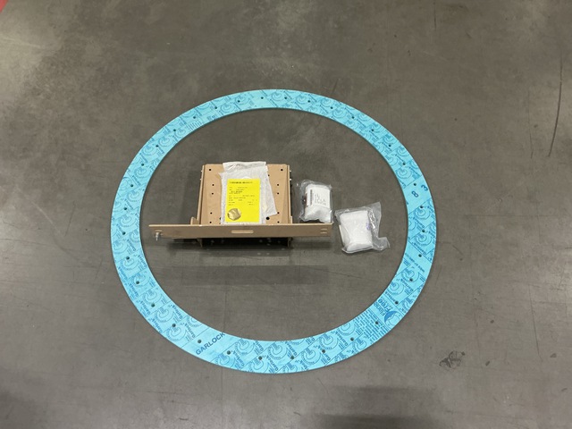 (5) Catch Strikes, (1) Gasket, (3) Mounting Brackets & Assorted Items