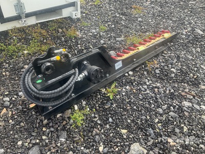 2026 GIYI VCHTM Hydraulic Hedge Trimmer Attacco per escavatore (Unused)