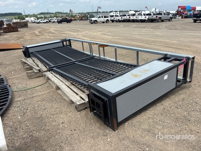 2025 Suihe SG 16 ft x 6 ft Steel Bi-Parting Einfahrtstor (Unused)