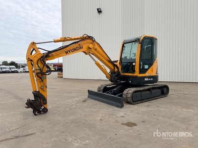 2015 Hyundai Robex60CR-9A Pelle Sur Chenilles Tracked Excavator