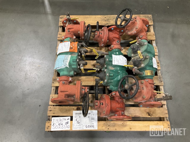 (3) Apollo Valves 4SG-100 Double Check Assemblies