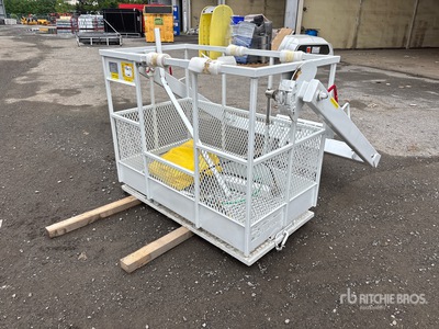 2009 F.Drapeau inc. FD-2M 57 in 600 lb Cesta para personas