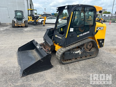 2019 JCB 2TS-7T Two-Speed High Flow Teleskid Oruga cargadora compacta