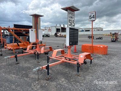 2019 K&K Systems S/A Radar Speed Monitor Trailer (Inoperable)