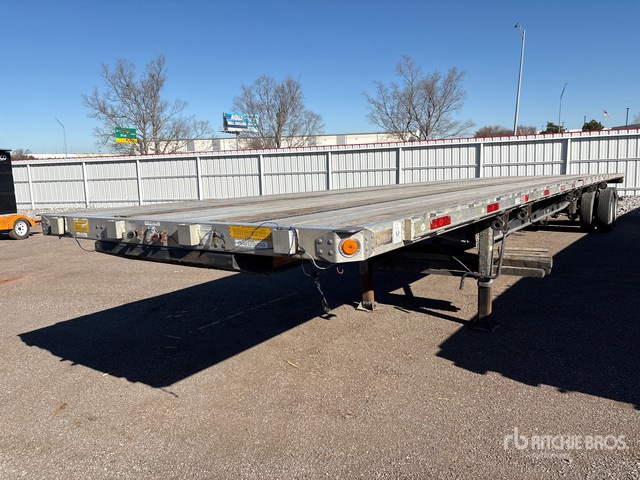 2015 Utility FS2CHA 53 ft T/A Flatbed Trailer