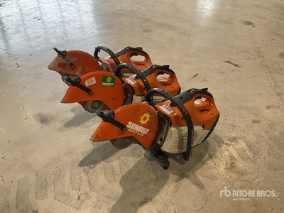 Quantity of (3) Stihl TS410 Sega cutt-off