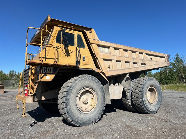 1987 Cat 773B Haul Truck