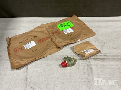 (1) 2-Way Tee, (1) Check Valve, (13) Plain Encased Seals & Assorted Items