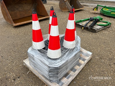 Quantity of (50) 30 In Traffic Cones (Unused)