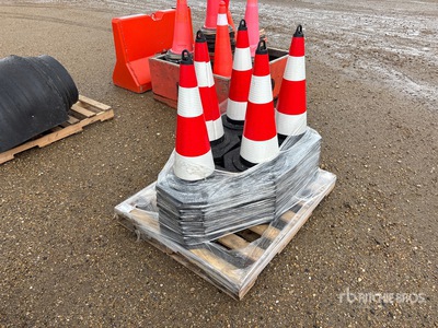Quantity of (50) 30 In Traffic Cones (Unused)