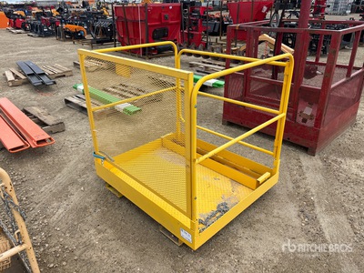 Uline H2772 48 in 1000 lb Cesta para personas