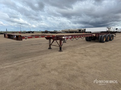 2006 53 ft Tri/A Extendable Remolque Portacontenedores