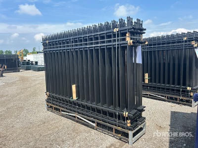 Quantity of (20) 9 ft 8 in x 6 ft 10 in Powder Coated Vallas (Unused)