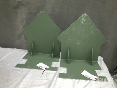 (4) Oshkosh Defense 3768733 Mounting Brackets