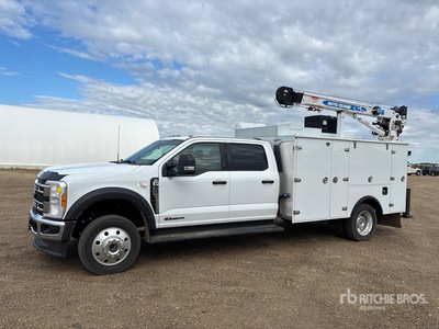 2023 Ford F-550 XLT 4x4 Crew Cab Service Truck