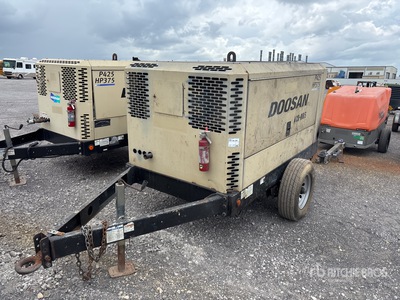 2014 Doosan P425/HP375 Mobile Compresor de aire