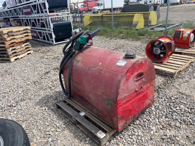 600 L Skid Mounted Steel Slip Fuel Tank