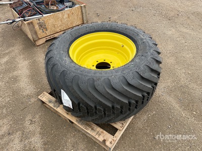 Alliance 550/45-22.5 Tires (Unused) - Fits John Deere Air Drill