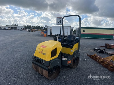 2022 Wacker Neuson RD12A Double Drum Roller (Inoperable)