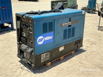 2006 Miller Big Blue Air Pak Skid-Mounted Engine Driven Welder