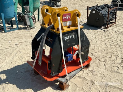 2025 HW CAT312HC Excavator Plate Compactor (Unused)