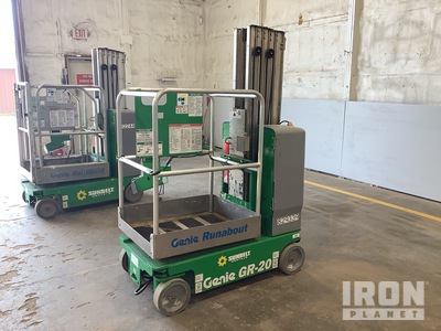 2016 Genie GR20 Elevador vertical