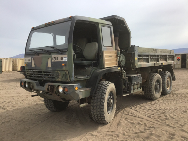 1996 Stewart & Stevenson M1090 MTV 6x6 Dump Truck