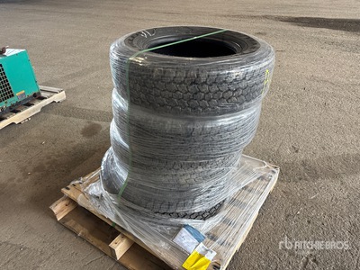 Quantity of (4) Goodyear 245/75R17 اطارات المواصلات