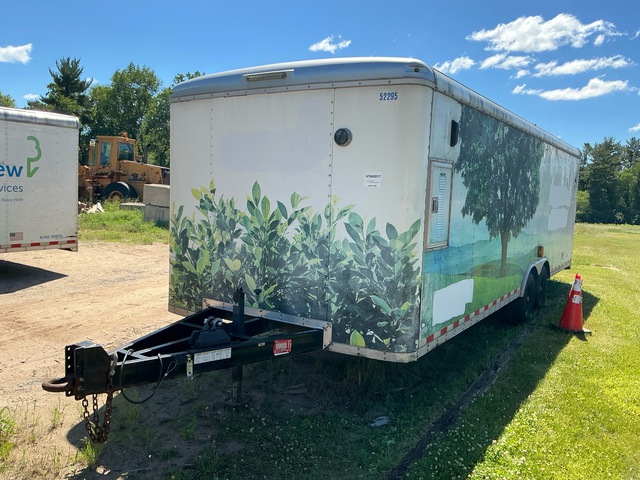 2016 Novae 24 ft T/A Enclosed Trailer