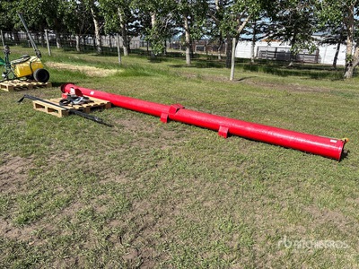 20 ft x 10 ft Lower Flighting & Tube for Swing Grain Auger