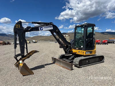 2018 John Deere 50G Minibagger