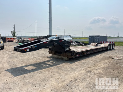 2007 Eager Beaver 50GSL3 Tri/A Single Drop Removable Gooseneck Lowboy Trailer