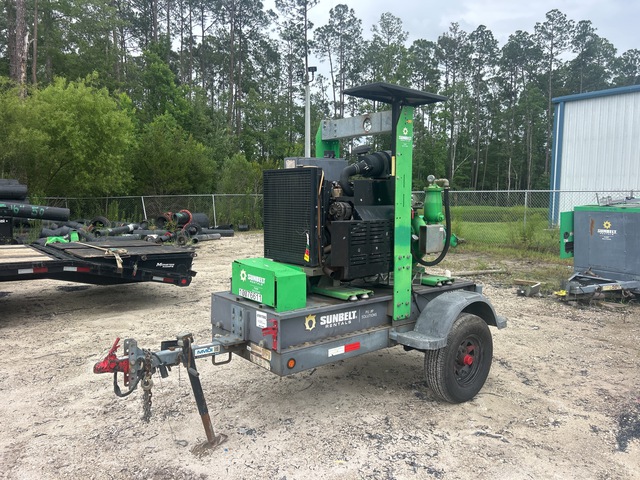 2018 Atlas Copco PAS100HF Trailer-Mounted Water Pump