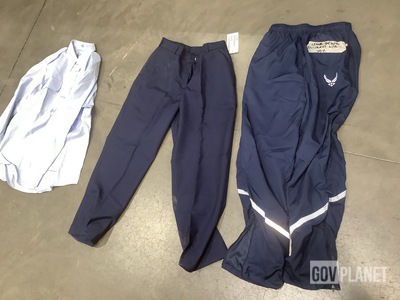 (1) Pair of Men’s Track Pants, (1) Pair of Women’s Slacks & Assorted Items