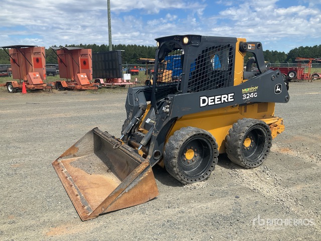2019 John Deere 324G Two-Speed Skid Steer Loader
