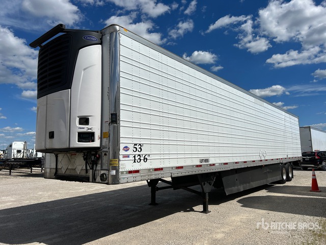 2019 Utility VS2RA 53 ft x 102 in T/A Refrigerated Trailer