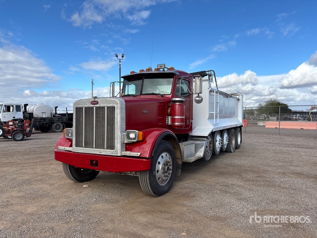 2001 Peterbilt 357 12x4 Simple 16 Five Axle Dump Truck