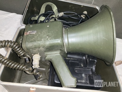 (5) Joint Electronics AN/PIQ-5 Public Address Systems