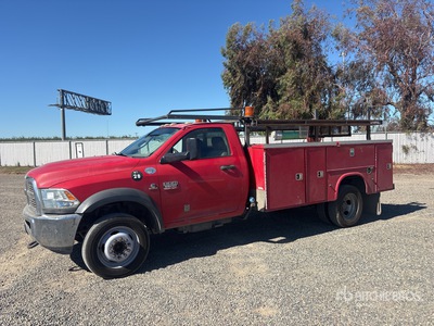 2012 Dodge Ram 5500 4x4 Utility Truck