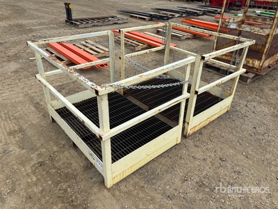 Quantity of (2) Work Platform