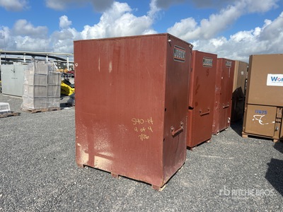 Quantity of (4) JOBOX Job Site Box