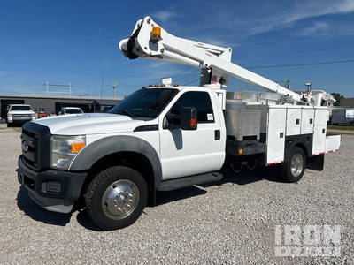 2011 ETI ETC35SNT 35 ft on 2012 Ford F-550 XL 4x2 Bucket Truck