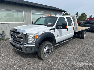2012 Ford F-550 4x4 Crew Cab Cab and Chassis