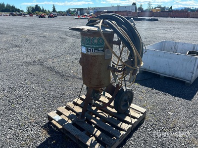 Glenco Pneumatic Abrasive Blast Pot Chorro de arena