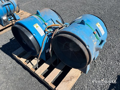 Quantity of (2) Schaeffer MAFB3440V 440V Ventilator