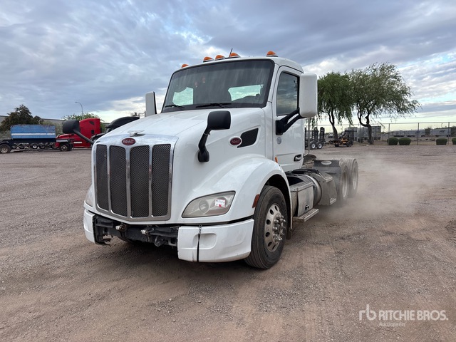 2016 Peterbilt 579 6x4 T/A Day Cab Truck Tractor